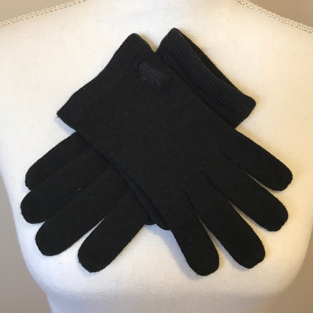 Juicy Couture black gloves